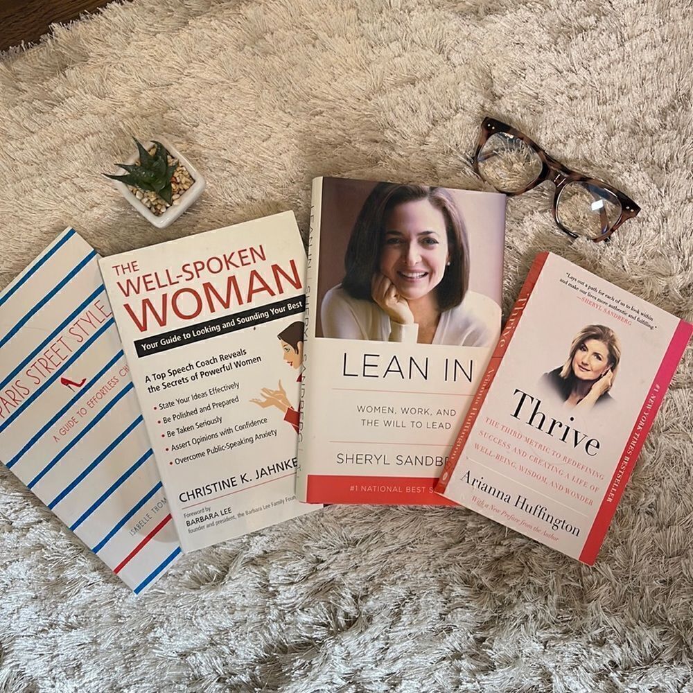 EUC Woman’s Empowerment Book Bundle — Girl Boss Set of 4 Popular Books